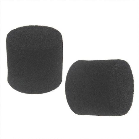 2 trous en mousse pour évent enceinte, tubes bass-reflex 80x80mm, kit de 2 bouchons acoustiques (1/5)