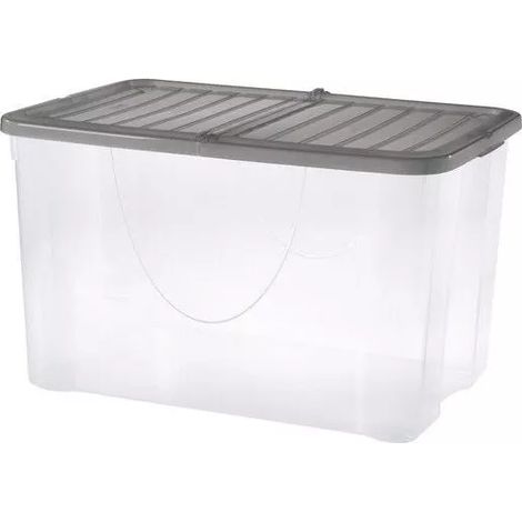 contenitore con coperchio pieghevole "dodo's box" 58 lt 57,3x39x35,3 cm
