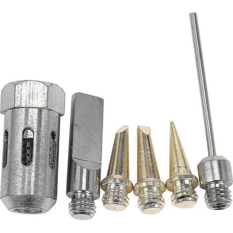 Lot de 6 embouts de soudage à gaz butane + buse (1/5)