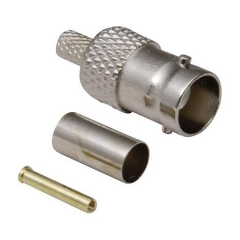 BKL Electronic 0401058/D 0401058/D Connettore BNC Presa dritta 75 Ω 1 pz.