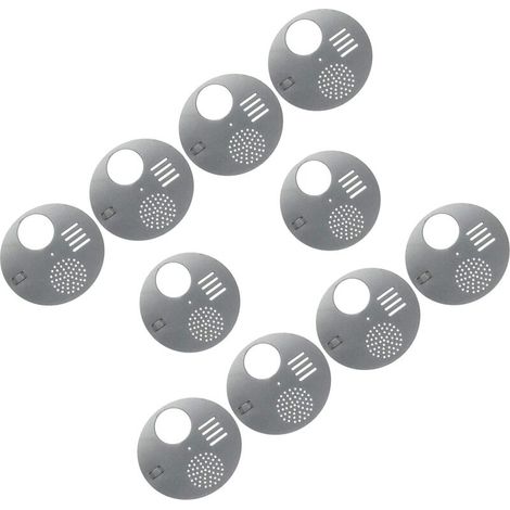 Set mit 10 Eingangstüren für Bienenstock-Nussboxen