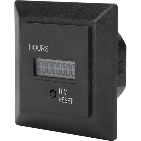 Digitaler Betriebsstundenzähler mit hoher Genauigkeit, 50/60 Hz, Universal HM&1R, 100–240 V Wechselstrom (1/5)