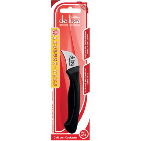 Coupe chataigne Art.431 Horeca lame inox trempe' et manche polypropyle'ne