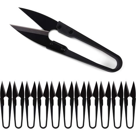 Ciseaux De Taille - Acier Inoxydable - Pour Bonsaï Et Petites Branches - Capacité De Coupe 1,6 Cm - Lot De 5