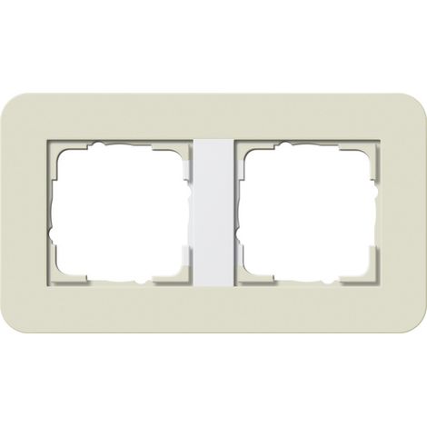 Cornice di copertura Gira 0212417 senza viti lucida 12 19 cm