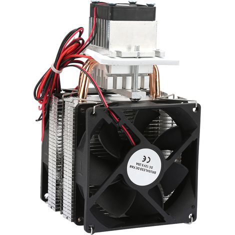 Mini-réfrigérateur à monter soi-même avec refroidisseur thermoélectrique à semi-conducteurs 12 V CC 10 A (1) (1/5)