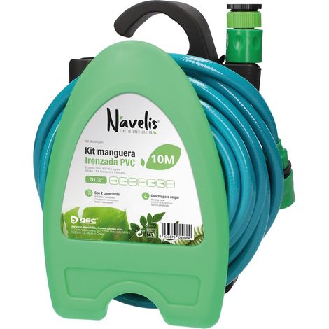 GSC 403010001 Kit manguera PVC 10M para colgar en pared (1/5)
