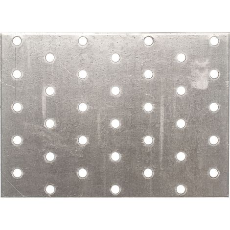 Platine d'assemblage galvanisée 100 x 140 mm