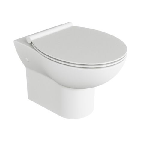 Water Fast sospeso cm. 51x37,5 bianco lucido di Ceramica Azzurra (1/2)