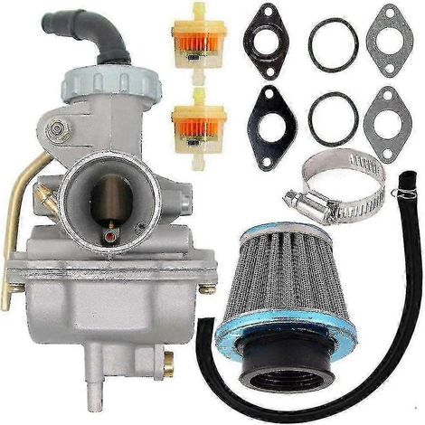 Carburateur ATV PZ20 pour moteurs 4 temps de 50 à 125 cm3, compatible avec les modèles UT. (1/5)