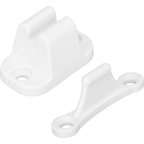 T-förmiger Türstopper-Befestigungssatz aus Nylon für Wohnmobile, geeignet für Wohnmobile, Campervans und weiße umgebaute Lieferwagen. (1/4)