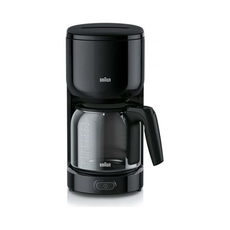 Braun KF 3120 BK Freestanding - Macchina da caffè (Freestanding, Macchina per caffè filtro, Caffè macinato, 1000 W, Nero) (1/5)