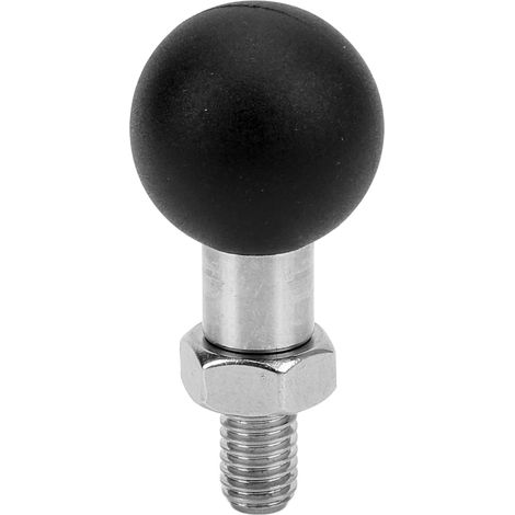 Rétroviseur moto support rotule filetage droit M8x1.25 universel antirouille pièce accessoire (1/5)