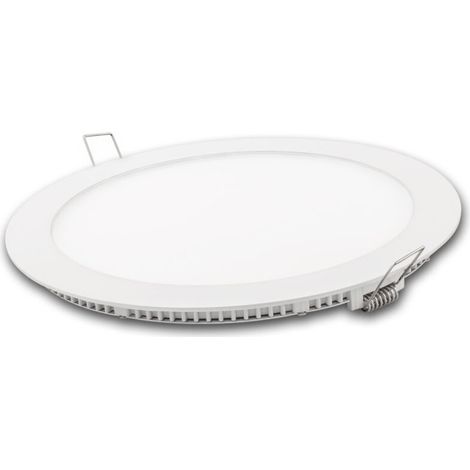 Downlight LED rond blanc mat 12w froid (1/2)