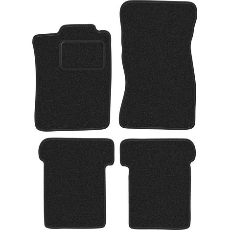 Alfombrillas de terciopelo para coche: Volkswagen Corrado coup茅 (1988-1994) antracita (1/5)