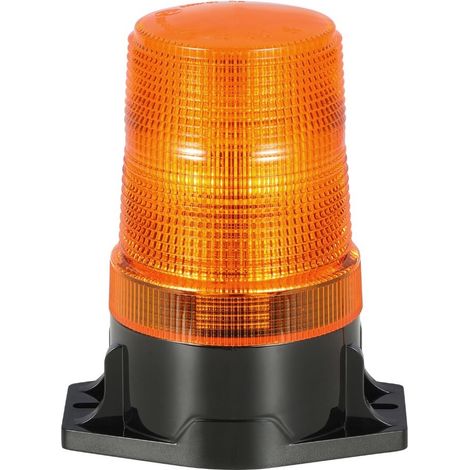 Lampeggiante LED base piana 10-110V DC (1/2)