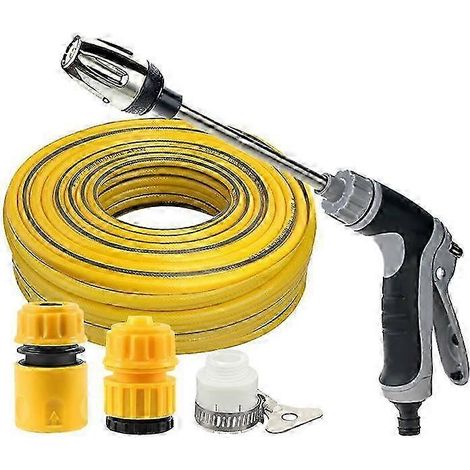 Nettoyeur haute pression électrique puissant pour voiture et maison, lavage efficace, portable, 180 bars, 2200W, avec accessoires (1/5)