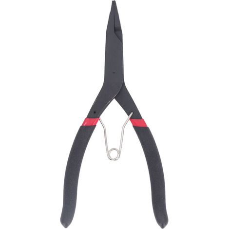 Pince à Circlips avec Pointe Coudée à 90°, Poignée Ergonomique, Prise Confortable et Antidérapante, Anneau de Retenue pour Réparation Automobile (1/5)