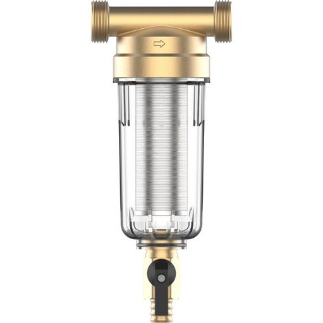 Préfiltre de sédimentation 3/4", réutilisable pour les tuyaux de puits (1/5)