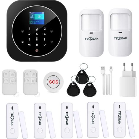 Wireless Home Alarm Kit, Wi-FI/GSM with Siren Security Provides a Very Effective Way to Protect Your Home and Office (1/5)