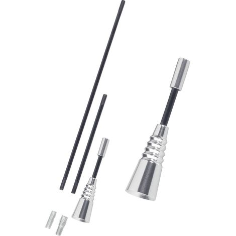 Eufab 17579 Aluminium Auto-Stabantenne Aluminium (1/3)