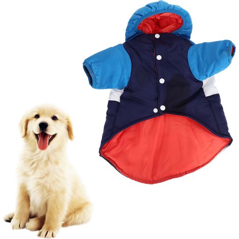 Pull À Capuche Pour Chien Et Chat - Coton Épais Doux - Vêtement D'Hiver Chaud - Taille XL (1/5)
