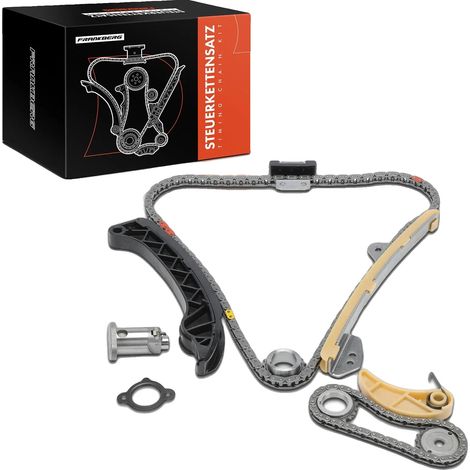 Kit de cadena de distribución, compatible con motores de 1.6L y 1.8L, alta durabilidad, apto para vehículos japoneses, rendimiento óptimo, fácil instalación. (1/5)