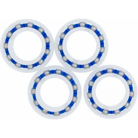 Lot de 4 roulements à Billes adaptables pour Roue de Polaris 280 180 Robot Nettoyeur de Piscine C60 (1/5)