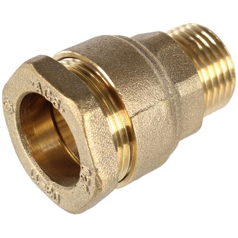 Conector recto macho D20 1/2 - Riego por lluvia