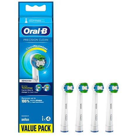 Oral-b - cabezales de recambio oral-b precision clean refill xf 4ct - 8006540894293 - 8006540894286