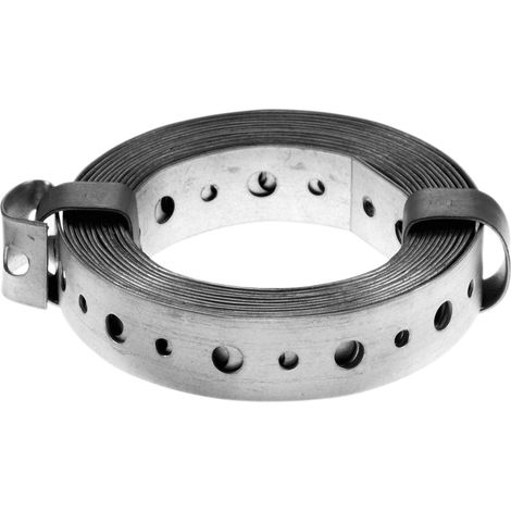 Listón perforado galvanizado, 20x12 mm ALBERTS