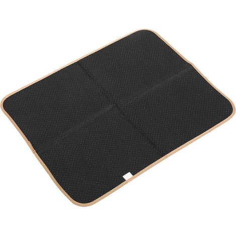 Tapis lavables pour chiens, antidérapants et réutilisables, pour chiots, utilisables à l'intérieur, à l'extérieur et en voiture (L) (1/2)