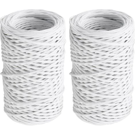 Rollen Floristendraht aus Eisen und Papier 50m flexibel und