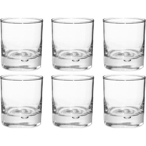 Lot de 6 Verres Bas "Georgi'Eau" 30cl Transparent (1/2)