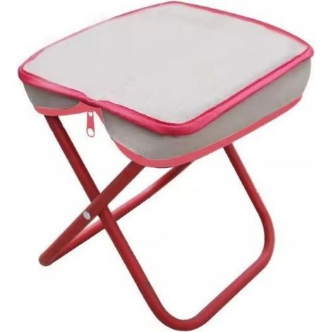 Klapphocker – Campinghocker – 26 x 23 x 25 cm – Für Outdoor-Aktivitäten wie Wandern und Angeln – 1 Stück (1/5)