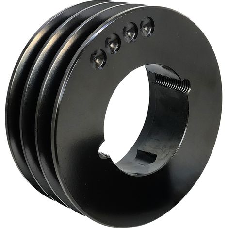 Poulie Spa 3 Gorges Dp 71mm Pour Moyeu Type 1108 (1/5)