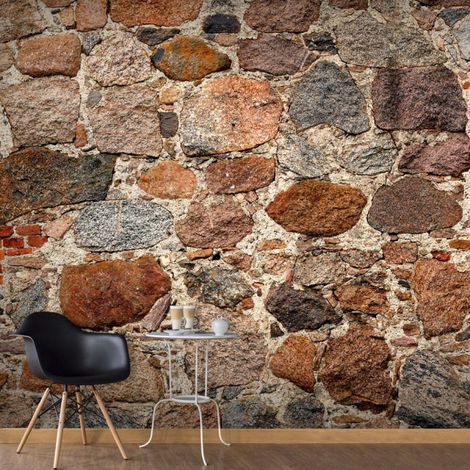 Papier Peint XXL "Stony Artistry" 280 x 500 cm (1/2)