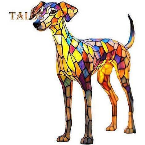 Lampe de nuit LED à lumière douce et non éblouissante, en forme de bouledogue ou de teckel, amusante et adorable. Lampe de bureau en forme de chien. Taille : 20 cm B (1/4)