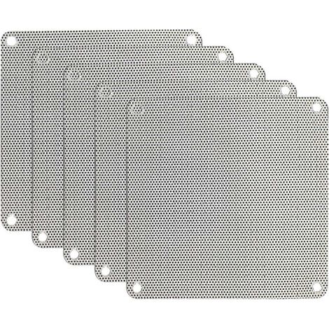 Lot de 5 grilles de protection magnétiques pour ventilateur d'ordinateur (8 cm, 9 cm, 12 cm, 14 cm) - 120 mm (1/5)