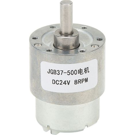 Moteur à engrenages cc, forte conductivité, réduction autobloquante pour Robot DC24V 8RPM (1/5)