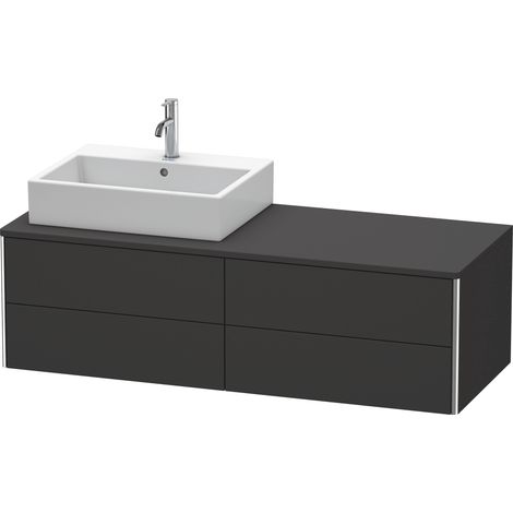 Duravit XSquare Konsolenwaschtischunterbau wandhängend, 4