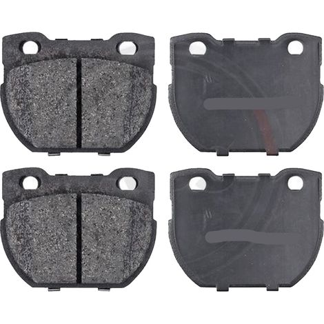 KIT PASTIGLIE FRENO POSTERIORI compatibile con LAND ROVER DEFENDER CABRIO, PICK-UP, STATION WAGON (L316) / PASTIGLIE FRENANTI AUTO OEM FDB1994 FDB844 , / SOSTITUZIONE DIRETTA / BASSA POLVERE / SILENZI