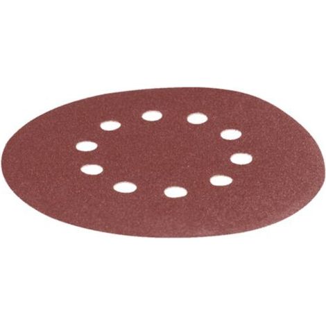 Scheppach Lot de 10 abrasifs Ø 215 mm Grain 100 Pour DS200 / DS920 / DS930 Accessoire Consommable Murs et plafonds