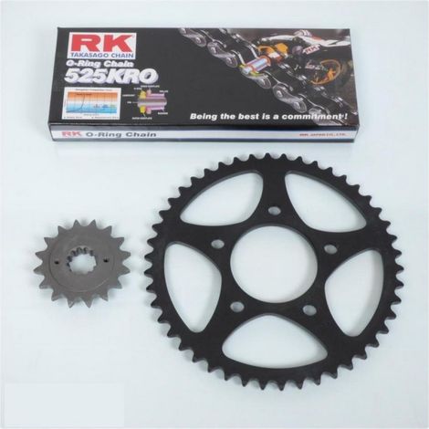 Kit Kette Frankreich Ausrüstung für Motorrad honda 750 africa (1/2)