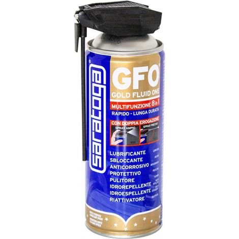 LUBRIFICANTE SBLOCCANTE ANTICORROSIVO SPRAY MULTIUSO 400ml GFO SARATOGA
