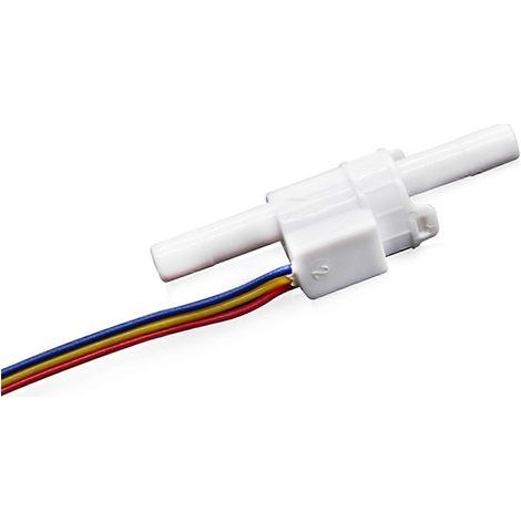 Compteur de débit Fluidmeter G1/4 DN8, capteur de débit, débitmètre d'eau, instrument de mesure de débit, débitmètre de liquide pour purificateurs d'eau, diamètre intérieur 1,2 mm (1/5)