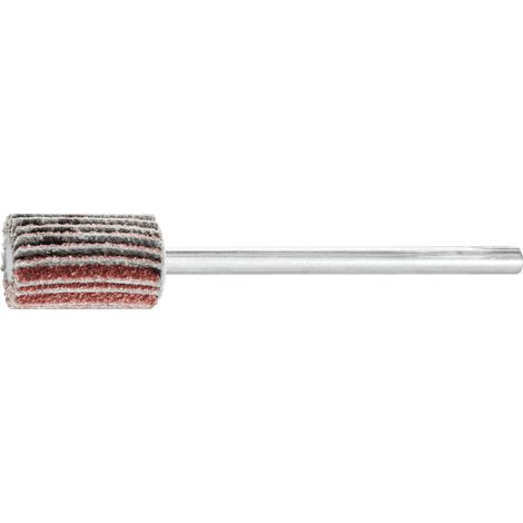 PFERD TOOLS Korund Fächerschleifer F Ø 10x15 mm Schaft-Ø 3 mm A80 für Feinschliff und Finish 10 Stk