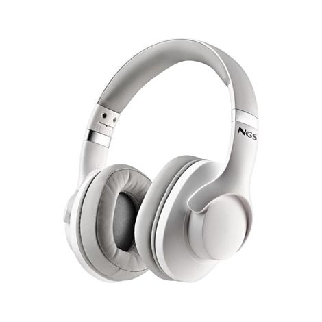 Auriculares Inalámbricos NGS Artica Storm/ con Micrófono/ Bluetooth/ Blancos