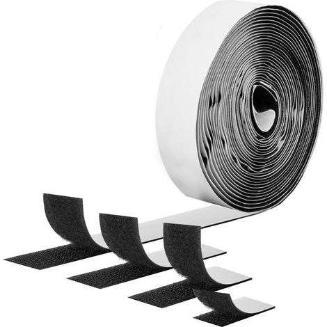 Selbstklebendes Klettband für Fliegengitter 10 Stück 2 x 6 cm (1/5)