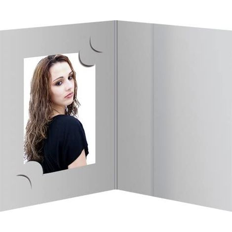 Daiber Varioline Grey - Cornice (Carta, Grigio, 15 x 20 cm)